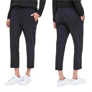 Lululemon Black On The Fly Crop Joggers